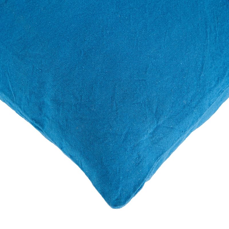 Poduszka GoodHome Fringe 50 x 50 cm moro niebieski