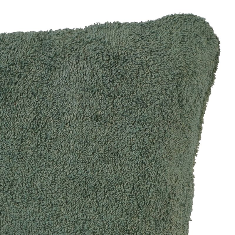 Poduszka GoodHome Kisiria Terry Oil green