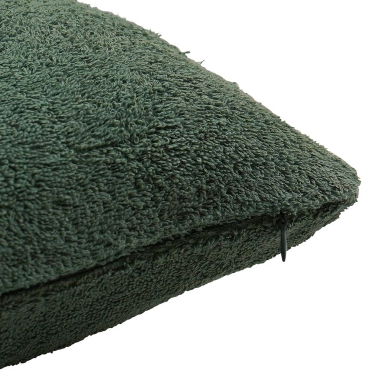 Poduszka GoodHome Kisiria Terry Oil green