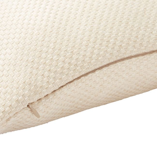Poduszka GoodHome Kosti 45 x 45 cm ecru