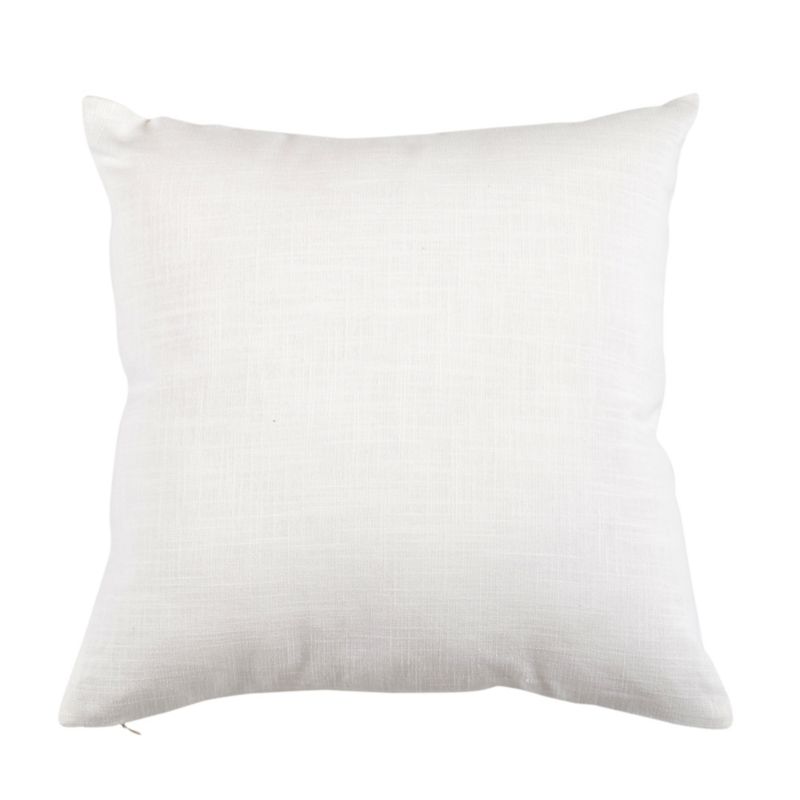 Poduszka GoodHome Liść 45 x 45 cm beżowa