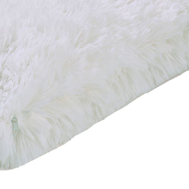 Poduszka GoodHome Modoc 40 x 40 cm biała