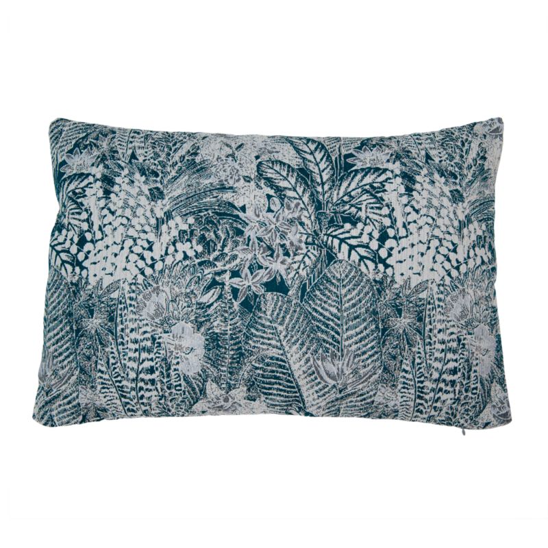 Poduszka GoodHome Mokau 40 x 60 cm niebieska