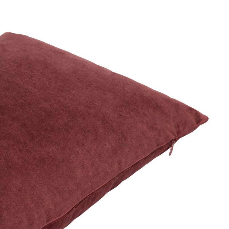 Poduszka GoodHome Valgreta 30 x 50 cm burgundowa