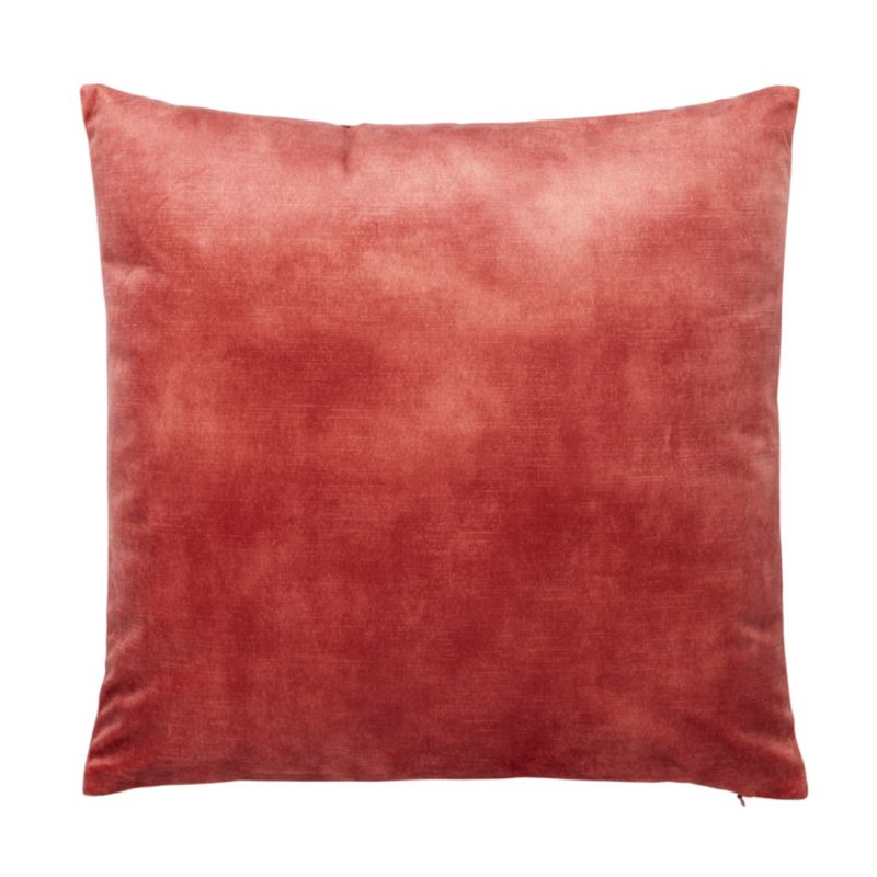 Poduszka GoodHome Zircon 45 x 45 cm czerwona