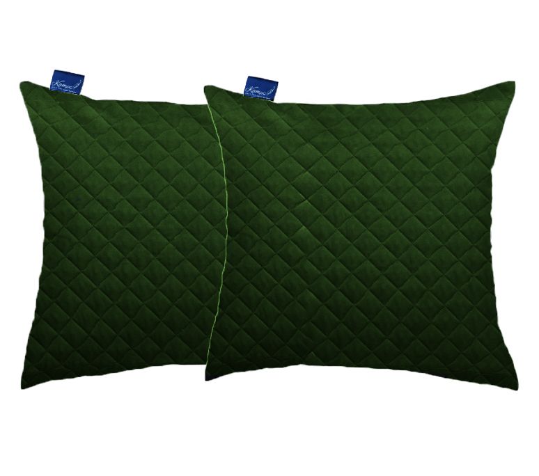 Poduszka KAM-POL mikrofibra pik butelkowa zieleń 500x600 mm 1 szt.