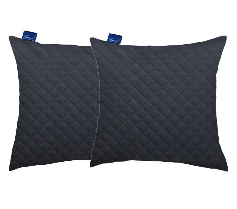 Poduszka KAM-POL mikrofibra pik czarna 600x450 mm 1 szt.