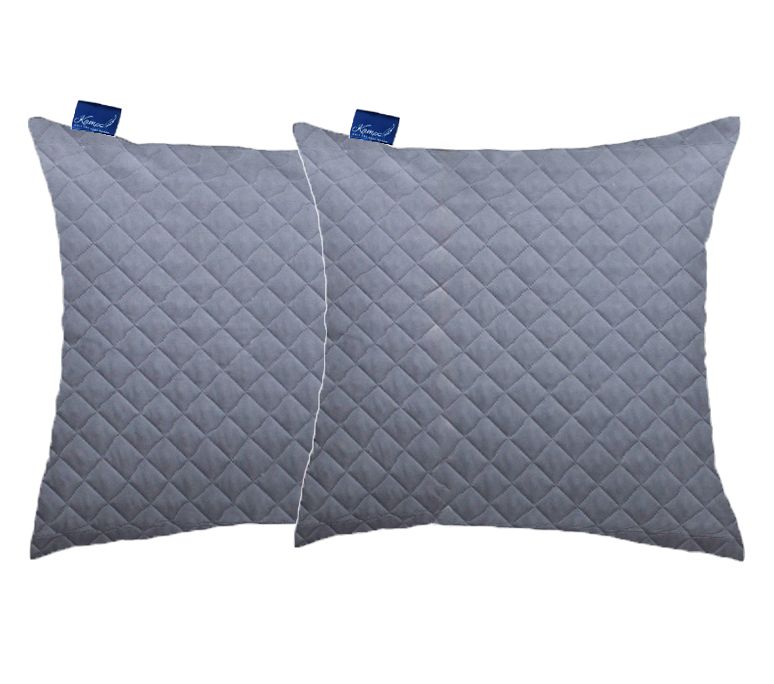 Poduszka KAM-POL mikrofibra pik szara jasna 700x900 mm 1 szt.