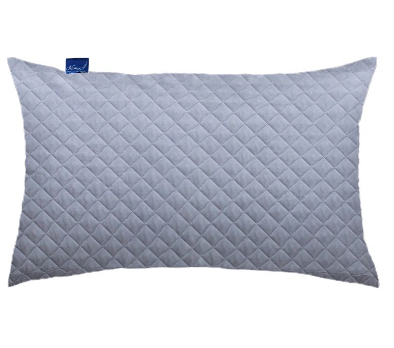 Poduszka KAM-POL mikrofibra pik szara jasna 800x800 mm 1 szt.
