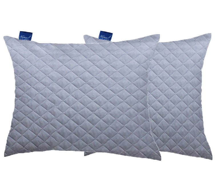 Poduszka KAM-POL mikrofibra pik szara jasna 800x800 mm 1 szt.