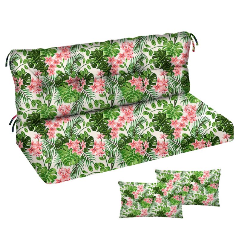 Poduszka materac na huśtawkę Classic FEROCITY Palm jasny 100x50x50 1 szt.
