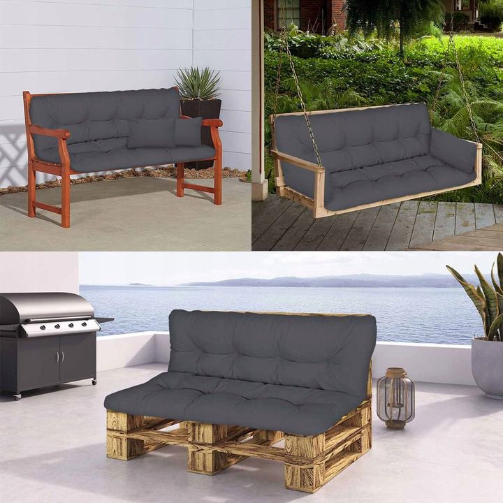 Poduszka materac na huśtawkę Comfort FEROCITY Palm jasny 100x50x50 1 szt.