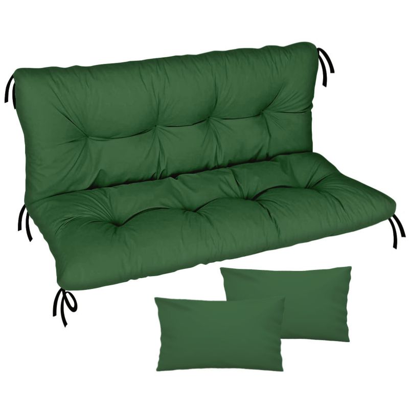 Poduszka materac na huśtawkę Comfort FEROCITY Zielony 120x50x50 1 szt.