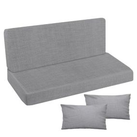Poduszka materac na huśtawkę Premium FEROCITY Len 100x50x50 1 szt.