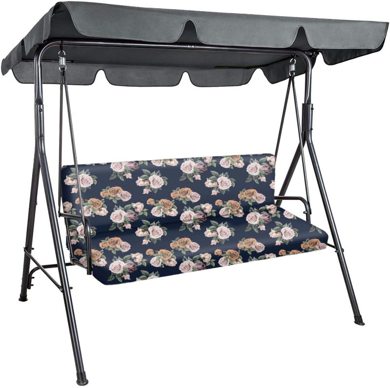 Poduszka materac na huśtawkę Premium FEROCITY Róże 185x50x50 1 szt.