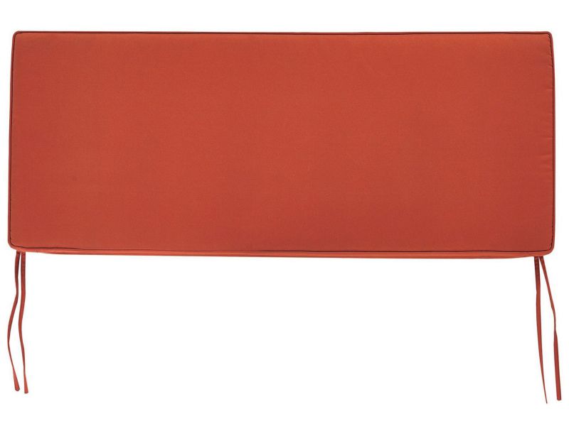 Poduszka na ławkę ogrodową 45 x 108 cm czerwona Sovana 1 szt.