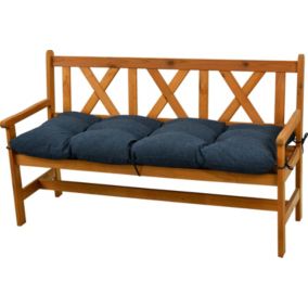 Poduszka na ławkę ogrodową AMPO 120 cm granatowy 1 szt.