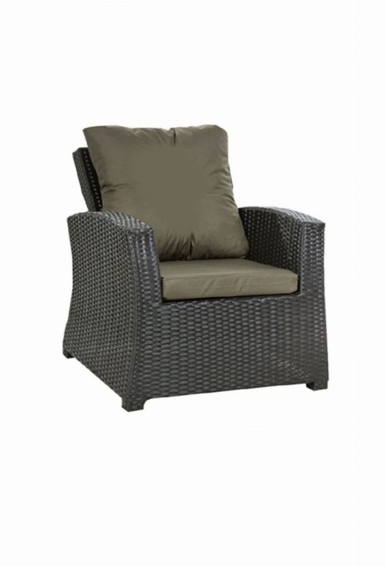 Poduszka na fotel ogrodowy Technorattan, Setgarden, 56x52x7cm + 56x50cm Zielona dwustronne Poduszki na krzesło ogrodowe, 1szt