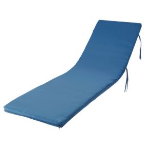 Poduszka na leżankę Cocos błękitna