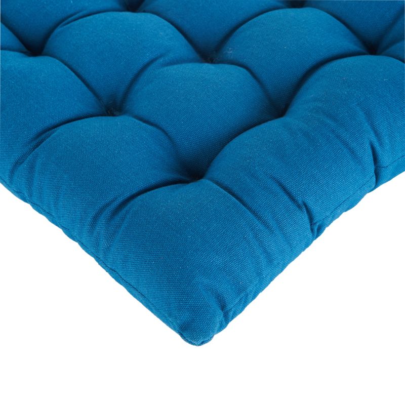 Poduszka na siedzisko GoodHome 36 x 36 cm niebieska