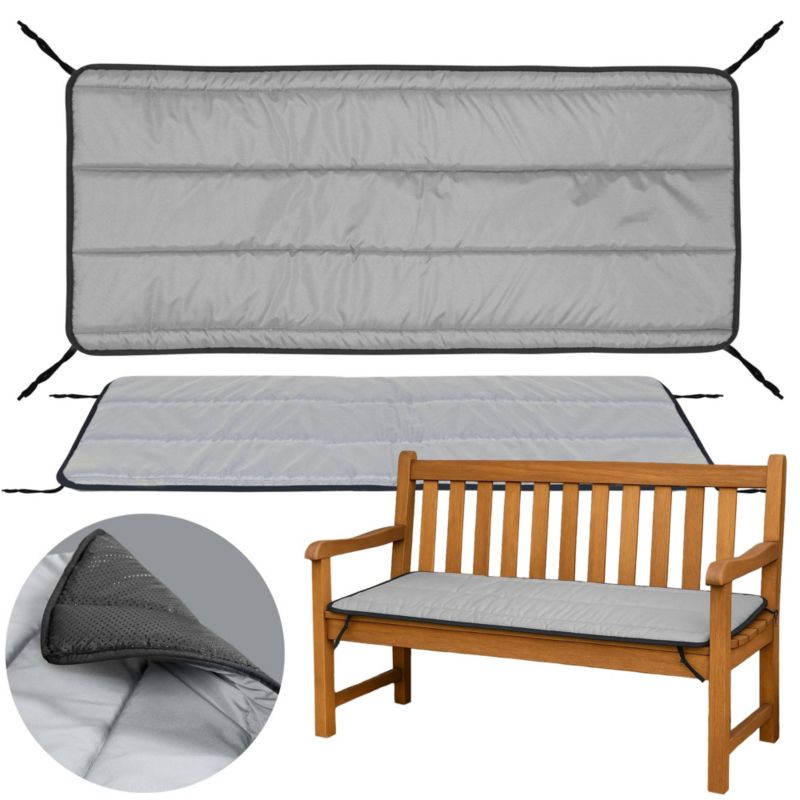 Poduszka pikowana EDANTI 150x50 cm Na ławkę Krzesło Leżak 1 szt.