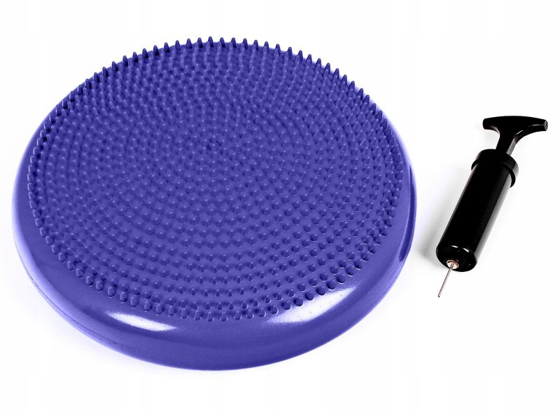 Poduszka sensoryczna dysk z pompką Sapphire SG-084 fioletowa, 1 szt.