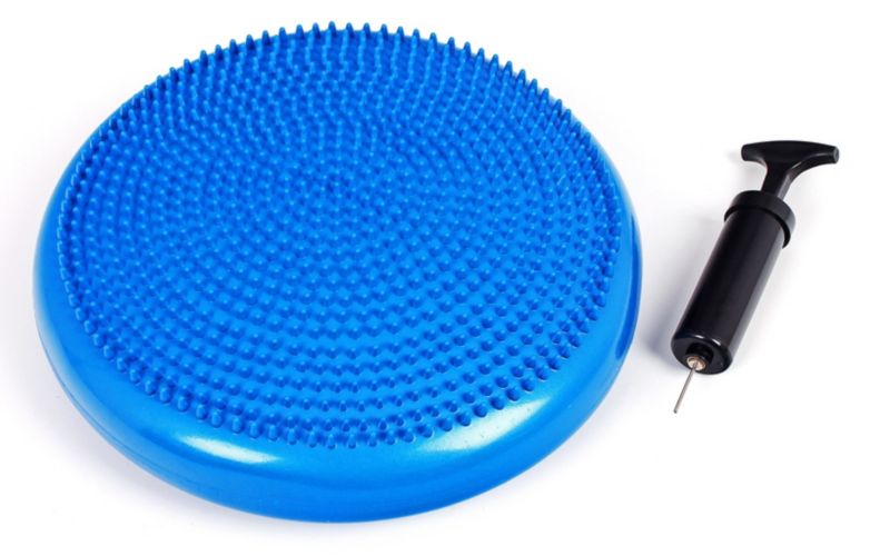 Poduszka sensoryczna dysk z pompką Sapphire SG-084 niebieska, 1 szt.