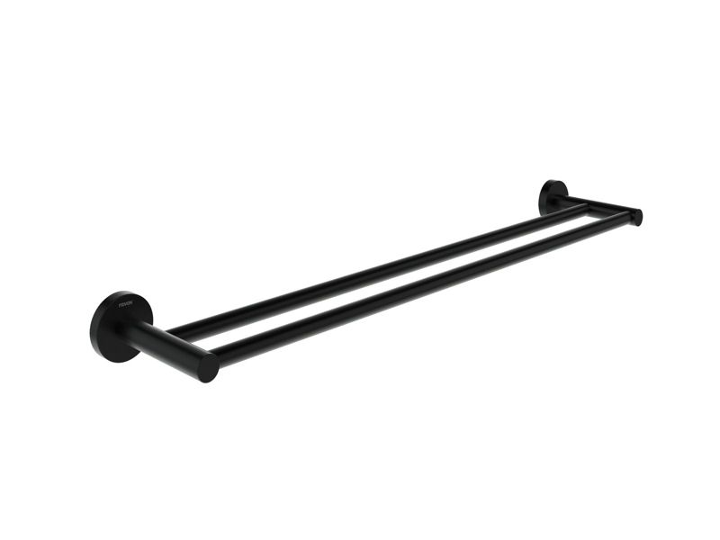Podwójny uchwyt na ręczniki Ravak naścienny Kona KN 320.20BLM 60cm czarny mat 1szt