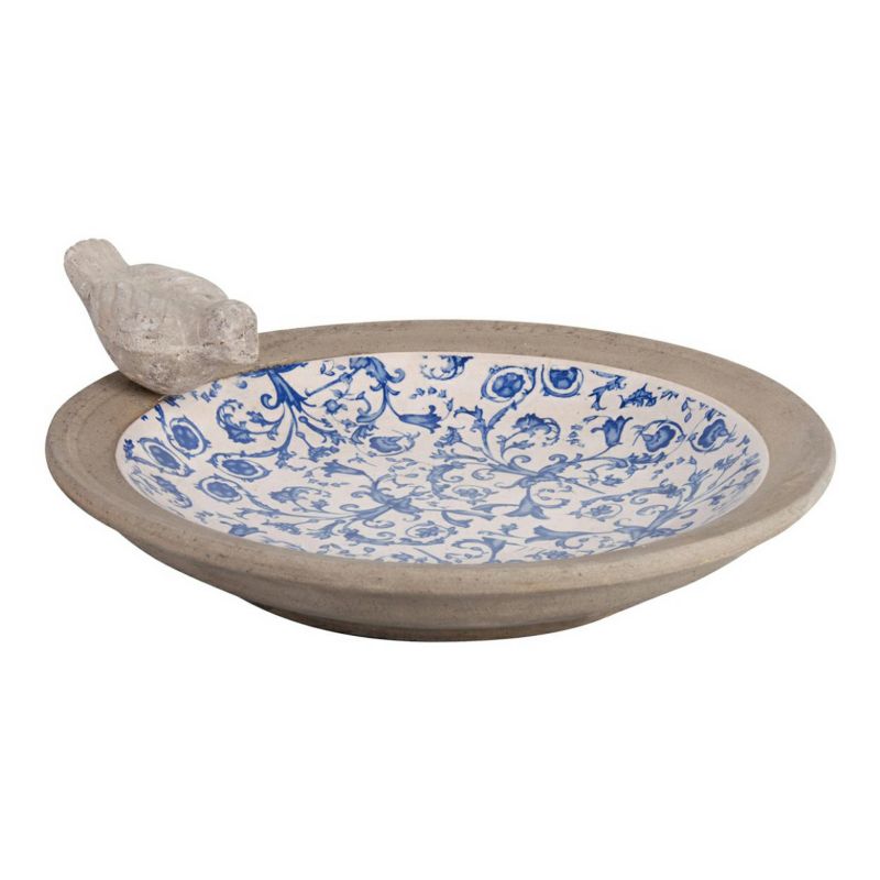 Poidełko dla ptaków Esschert Design szare ceramiczne 10x33 cm 1 szt.