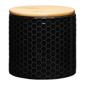 Pojemnik Ambition czarny plaster miodu 670 ml