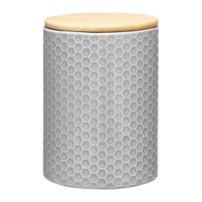 Pojemnik Ambition szary plaster miodu 1100 ml