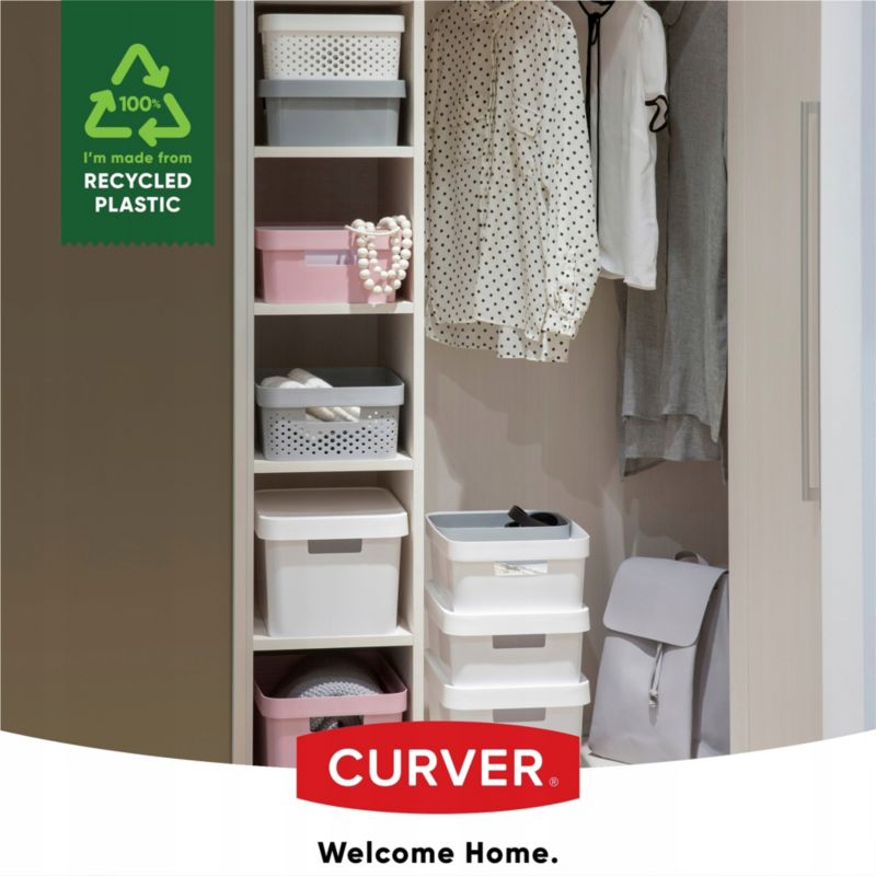Pojemnik do przechowywania Curver Infinity 11L, biały