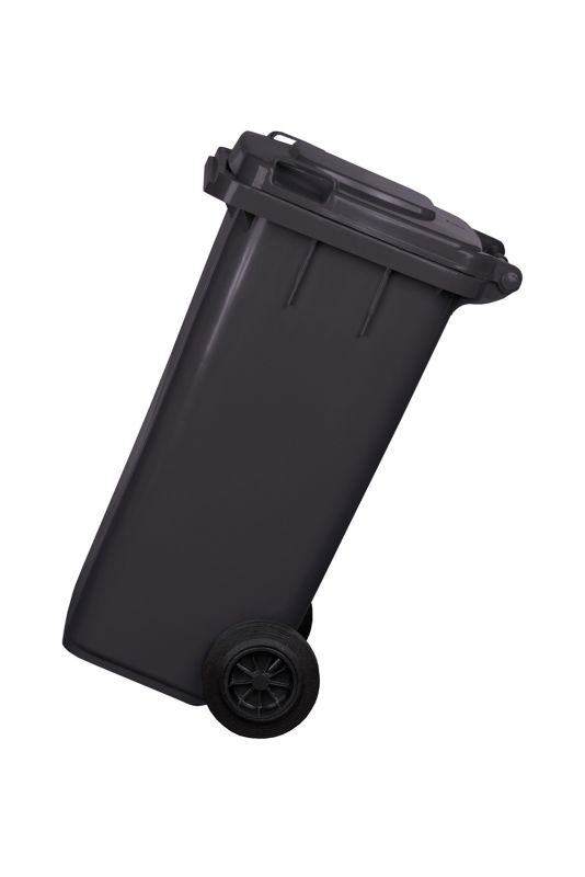 Pojemnik do segregacji odpadów 120 l czarny