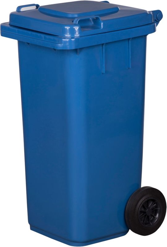 Pojemnik do segregacji odpadów 120 l niebieski
