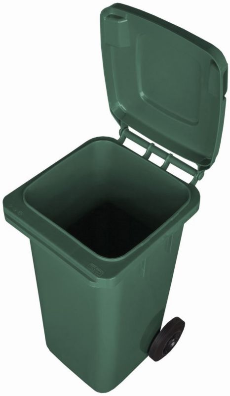 Pojemnik do segregacji odpadów 120 l zielony