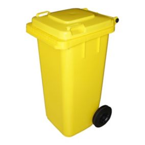 Pojemnik do segregacji odpadów 240 l żółty