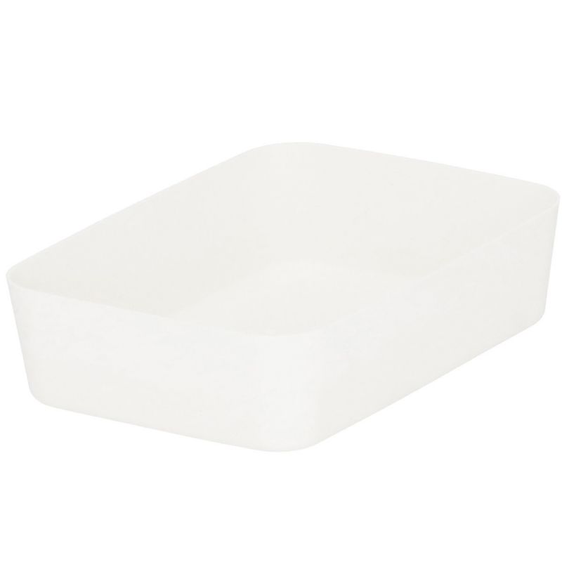 Pojemnik do szuflady Springos 13x18 cm wielofunkcyjny wkład, organizer kremowy 1 szt.