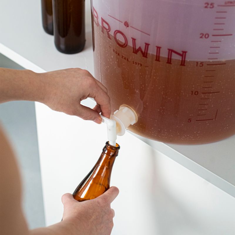 Pojemnik fermentacyjny z pokrywką i kranem 30 l