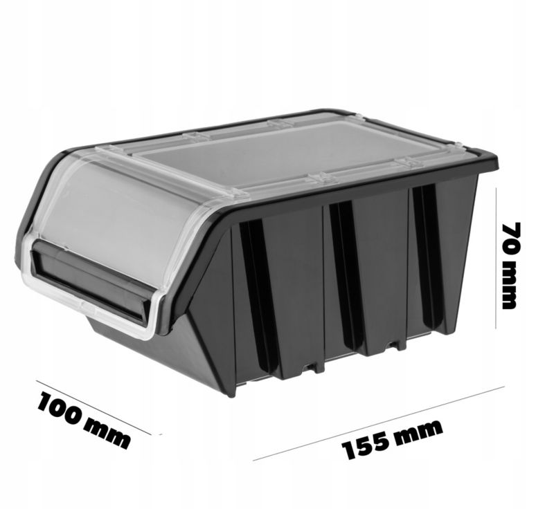 Pojemnik KADAX Kuweta magazynowy Organizer 155x100x70mm 1szt.