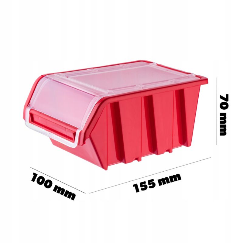 Pojemnik KADAX Kuweta magazynowy Organizer 155x100x70mm 1szt.