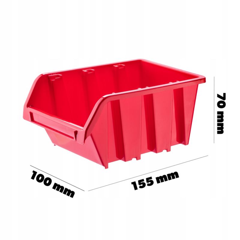 Pojemnik KADAX Kuweta Warsztatowa Skrzynka 155x100mm 50x 1szt.