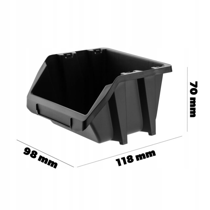 Pojemnik KADAX Kuweta Warsztatowy magazyn 118x98mm 50x 1szt.