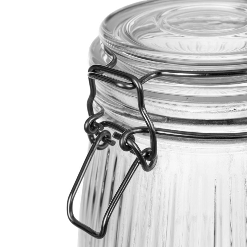 Pojemnik KADAX szklany z pokrywą 950 ml 3 szt.