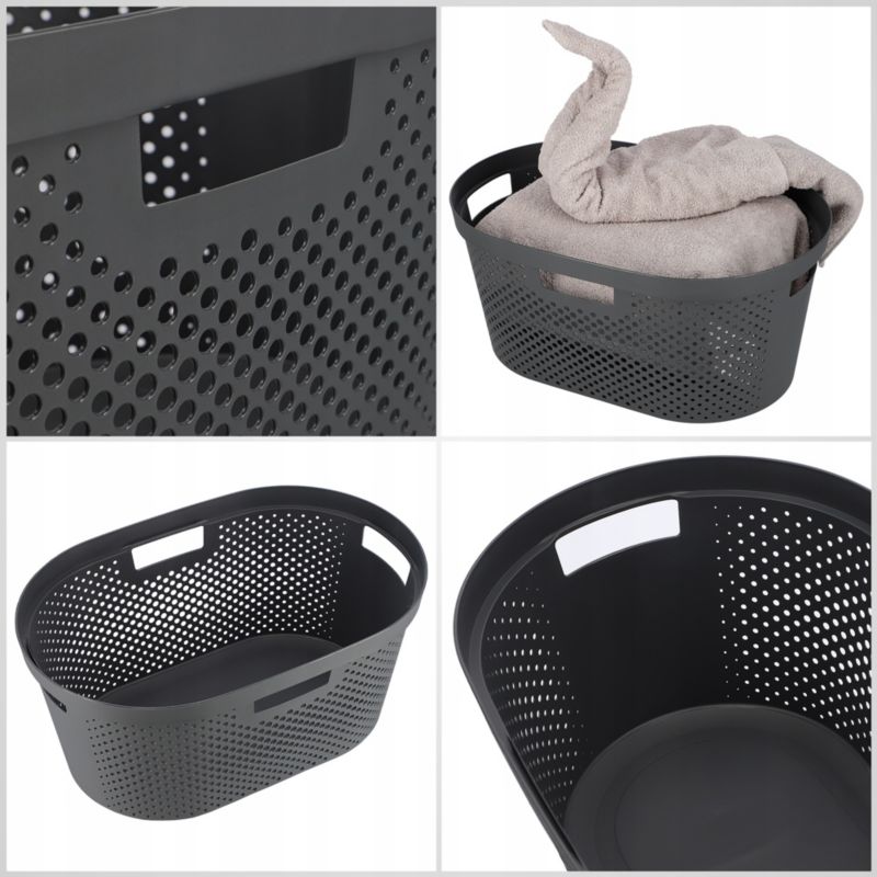 Pojemnik na bieliznę Curver Infinity 40L ciemnoszary
