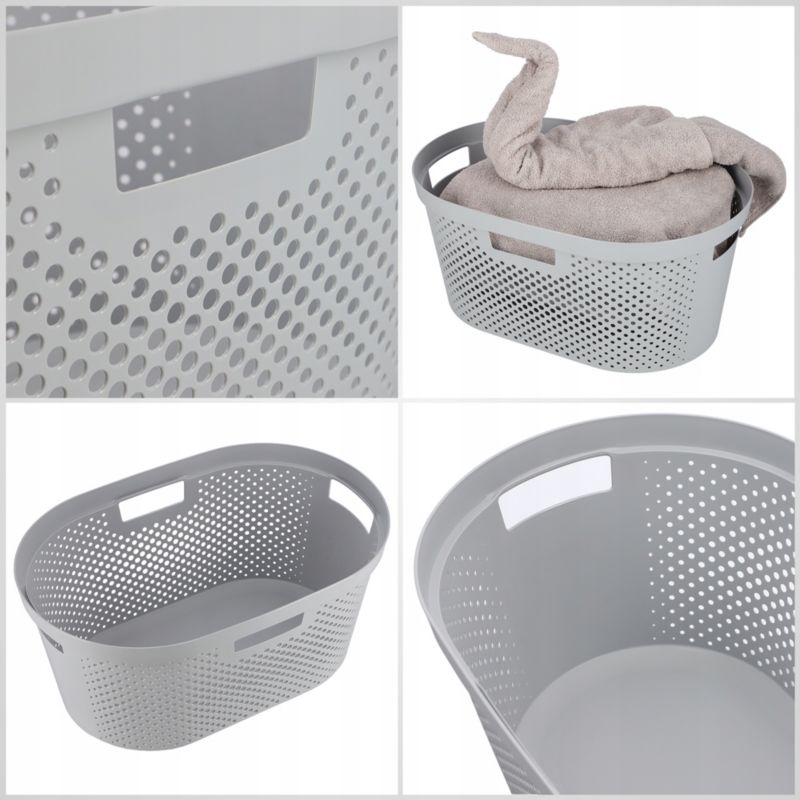 Pojemnik na bieliznę Curver Infinity 40L jasnoszary