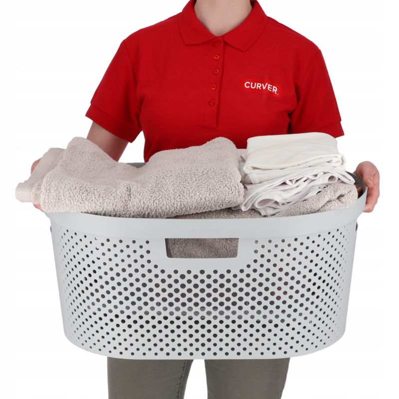 Pojemnik na bieliznę Curver Infinity 40L jasnoszary