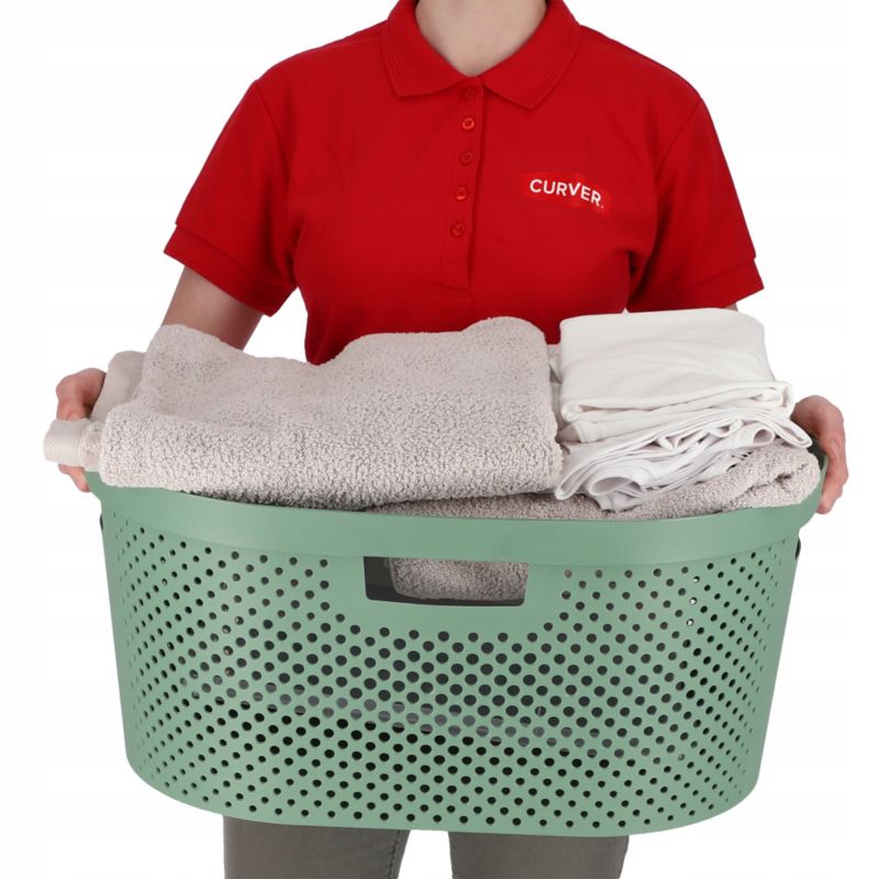 Pojemnik na bieliznę Curver Infinity 40L zielony