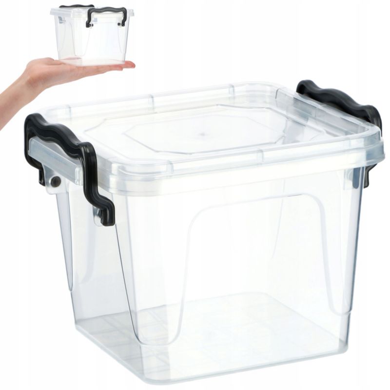 Pojemnik Na Żywność KADAX Pudełko Śniadaniowe Na Lunch Lunchbox 0,55L Z Pokrywką 1szt.
