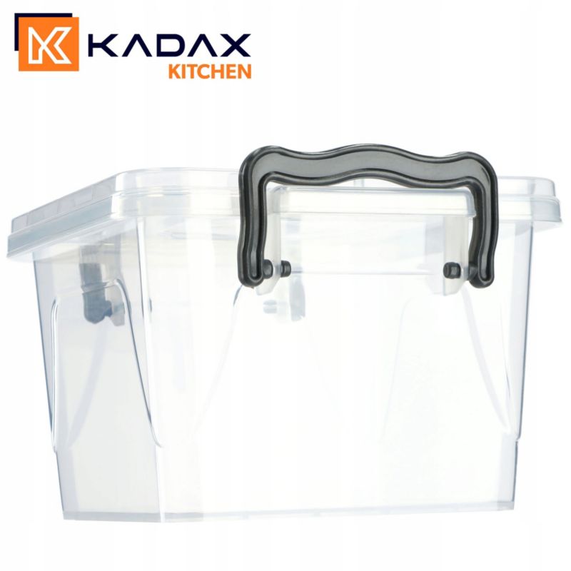 Pojemnik Na Żywność KADAX Pudełko Śniadaniowe Na Lunch Lunchbox 1,2L Z Pokrywką 1szt.