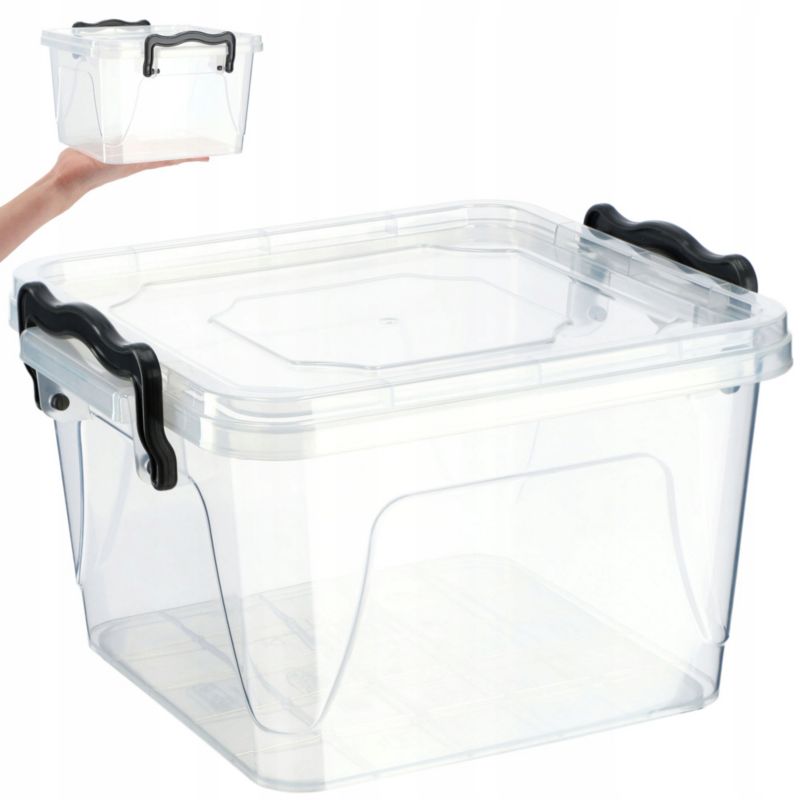Pojemnik Na Żywność KADAX Pudełko Śniadaniowe Na Lunch Lunchbox 2.4L Z Pokrywką 1szt.